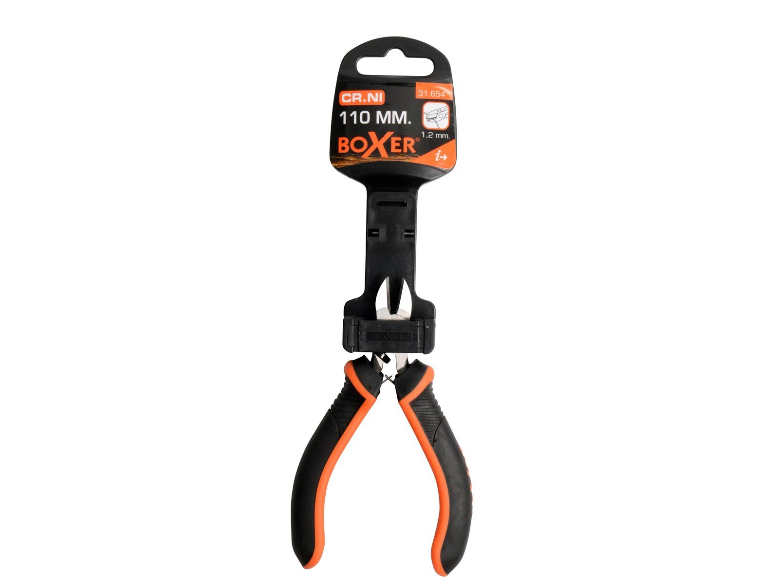 Boxer Mini sidecutter plier - electronic 110 mm. Boxer Mini sidecutter plier - electronic 110 mm.